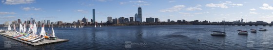 Boston Skyline Charles River