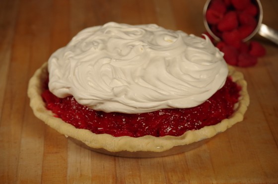 Norske Nook - Fresh Raspberry pie - cookbook image