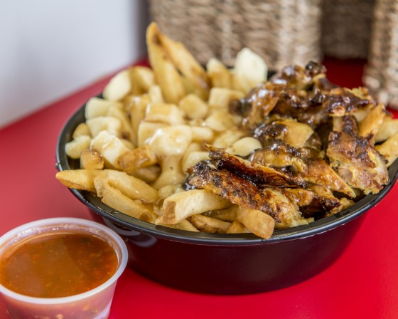 UberEATS Shawarma House Chicken Shawarma Poutine