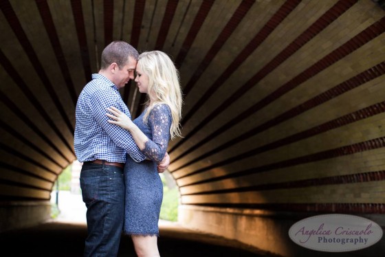 Central Park engagement photos
