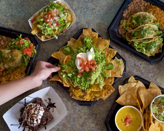 Mexican restaurant hero shot.