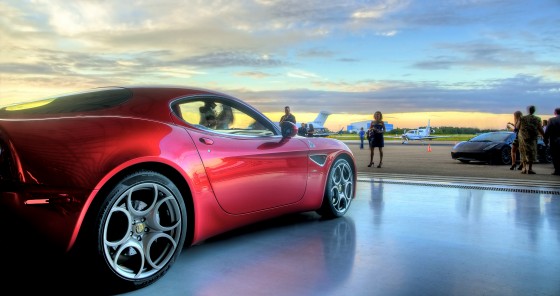 Supercars and Couture for charity event