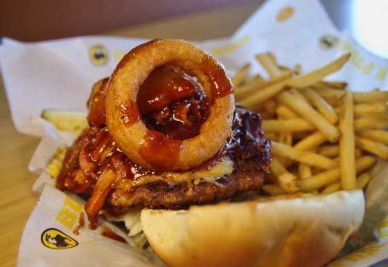 Buffalo Wild Wings - Big Jack Daddy burger for marketing, training and social media