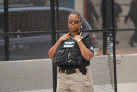 Uniformed Secret Service Officer