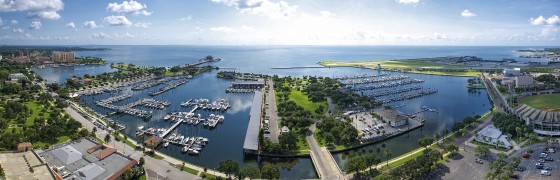 Downtown waterfront panorama