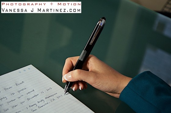 Product and Lifestyle Photography for LiveScribe - Vanessa J Martinez.com