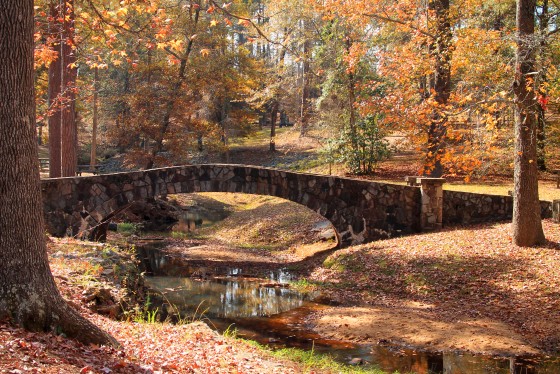 Stone Bridge at Flat Rock Park, Columbus, Georgia