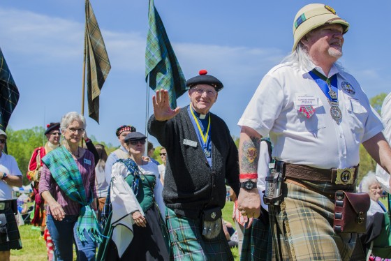 Loch Norman Highland Games -- Parade Member