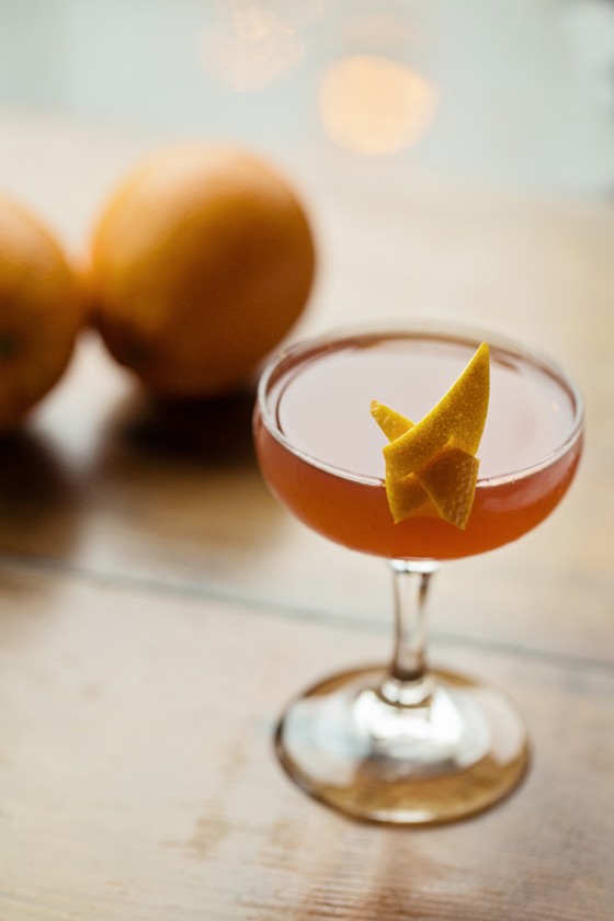 cocktail with orange