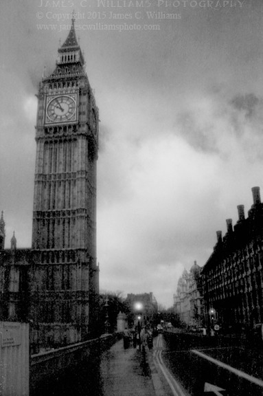 Street View of Big Ben
Infrared Film, 2006