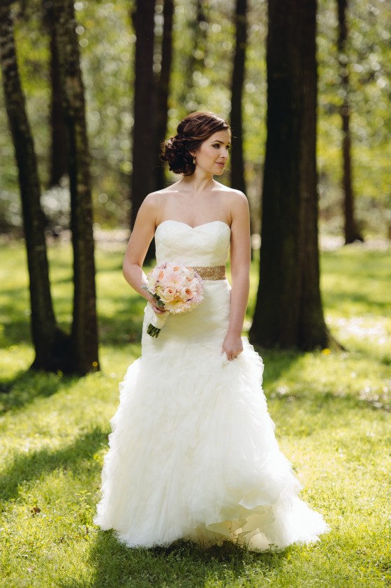 Bride in Greenery