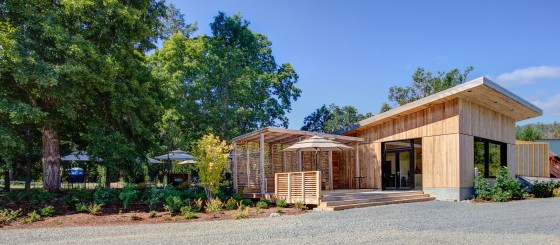 Exterior Pano Tasting Room