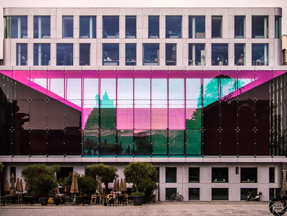 A modern building in Munich, Germany