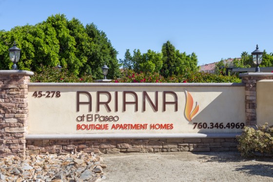 Apartment Signage