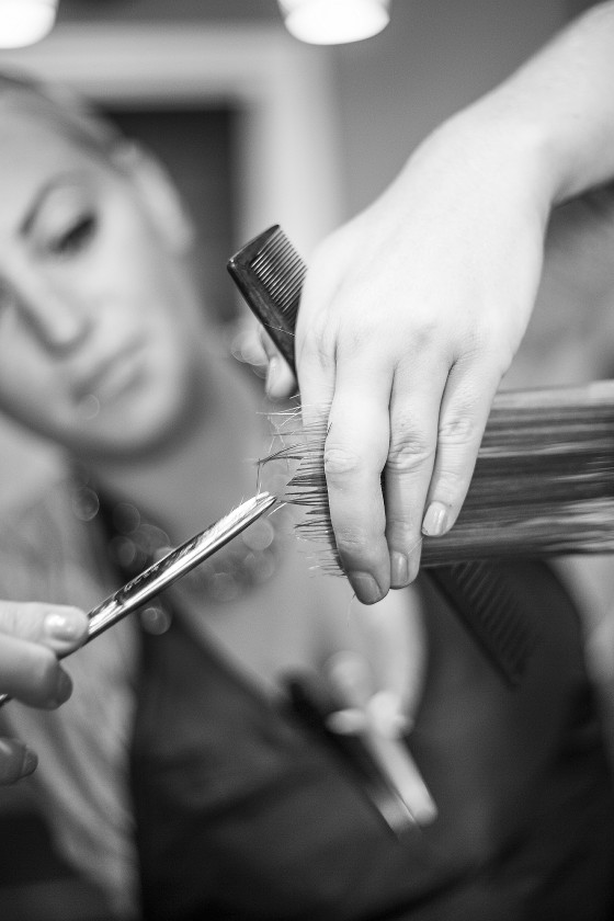 Website content for The Color Amber Salon