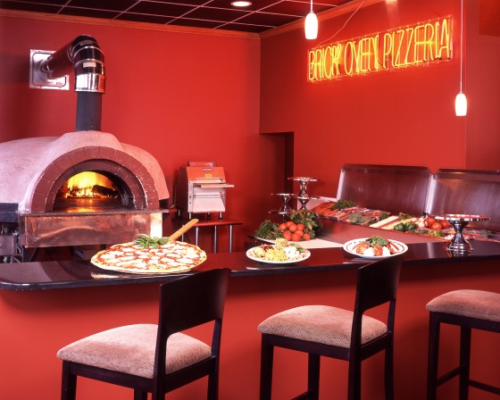 Pizza Restaurant Interior Photography