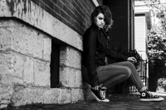 Ellie B&W 2