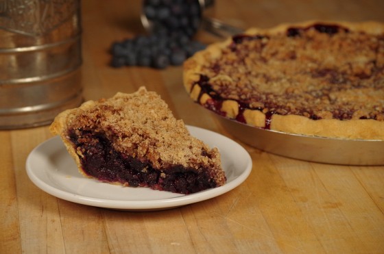 Norske Nook - Blackberry Sour Cream pie - cookbook image