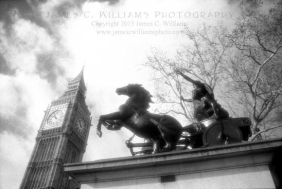Boudicca and Big Ben
Infrared Film, 2006