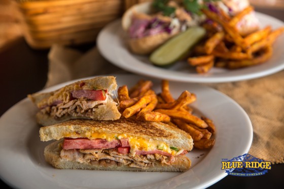 Mountainous Grilled Cheese and Pork