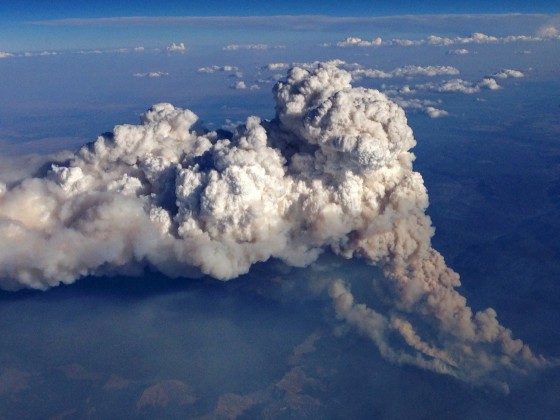 Wildfire over New Mexico
from 43,000ft