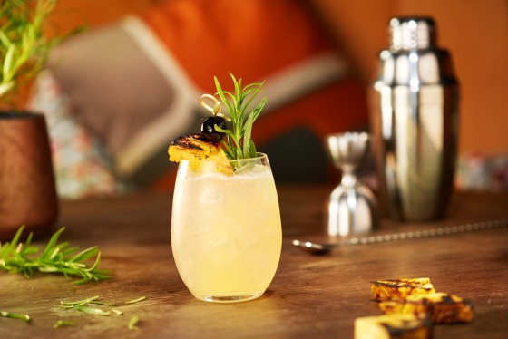 Pineapple and rosemary