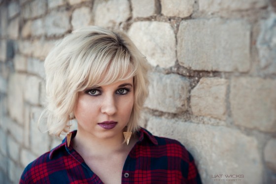 Female model headshot