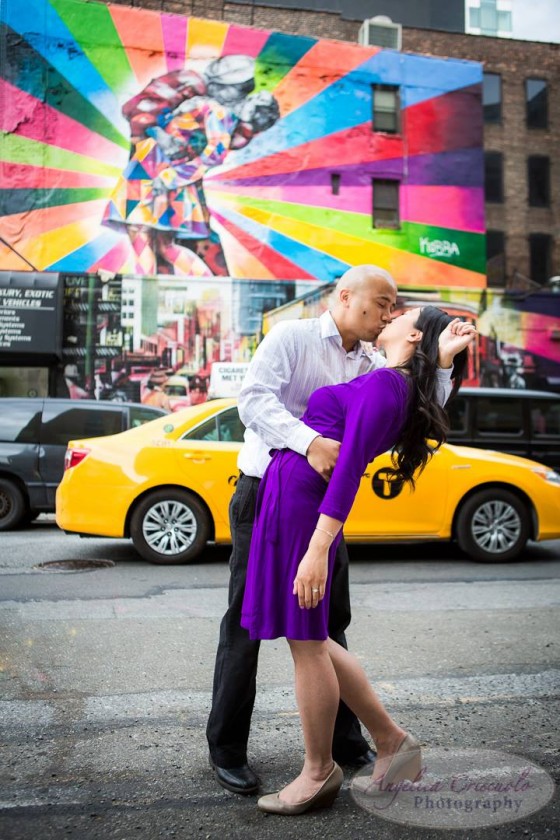 New York City Engagement Photos in Chelsea