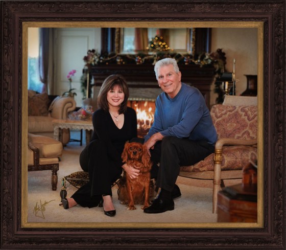 Orange County Couple Home Portrait | Huntington Beach