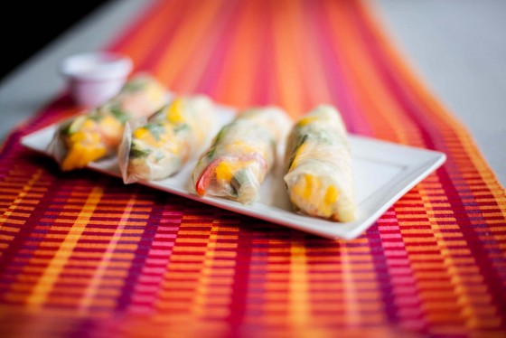Vegan spring rolls