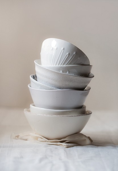 White Bowls