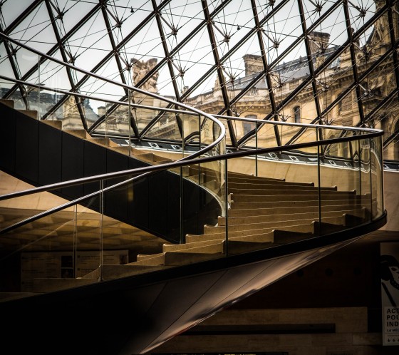 Staircase at the Louvre