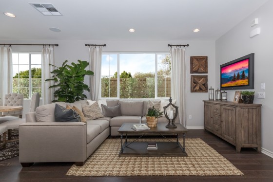 Model Home Living Room