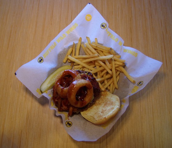Buffalo Wild Wings - Big Jack Daddy burger for marketing, training and social media