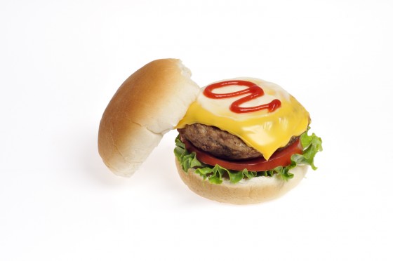 Turkey Burger Food Photography