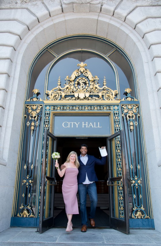 San Francisco City Hall Wedding Photographer