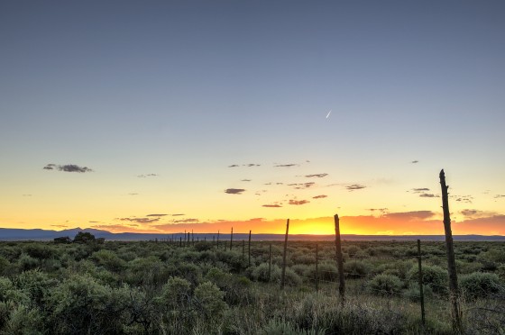 HDR sunset landscape technique
