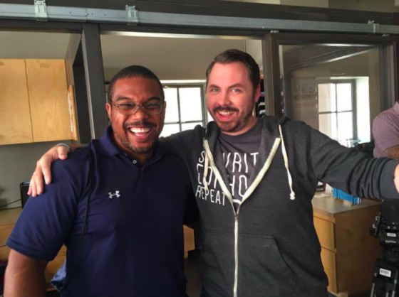 Just finished shooting a commercial for DJI starring Ryan Connolly of Film Riot.