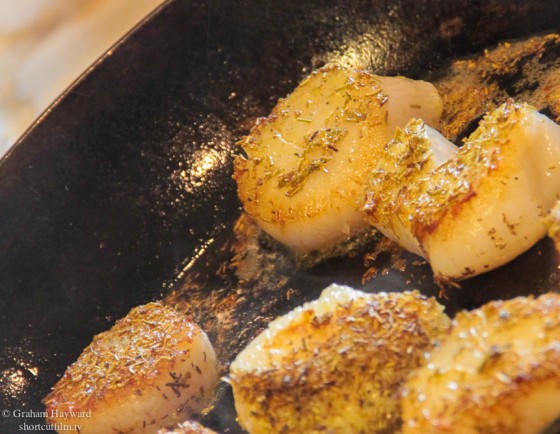 Pan Seared Jumbo Scallops
