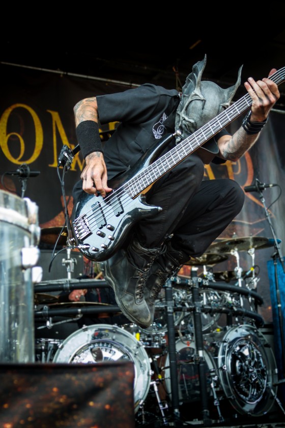 Mushroomhead - Mayhem Fest. This photo was featured by Flickr on their weekly blog. Theme: "jump."