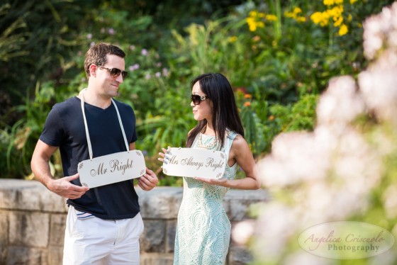 Carl Schurz park engagement photos