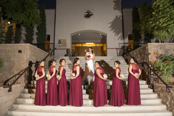 Military Wedding Reception