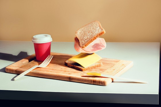 Flying sandwich