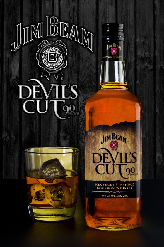 Magazine Ad for Jim Beam - Devils Cut