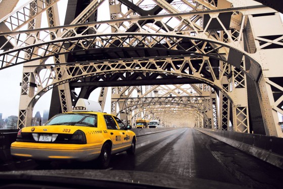 queensboro bridge cab driver areial photographyjwarstyle
