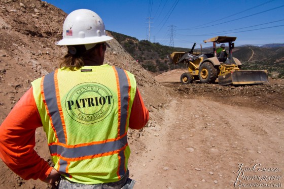 SDGE Substation Road Construction Photos for client Patriot Gen Contracting.