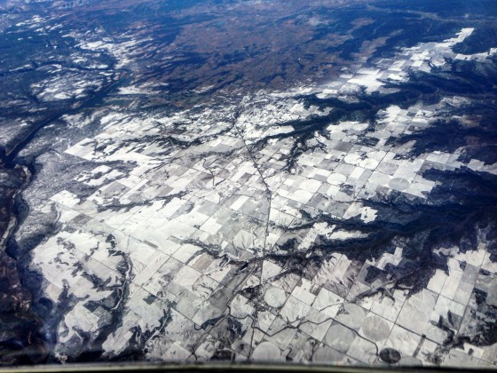 Frozen crops of Southwestern Colorado