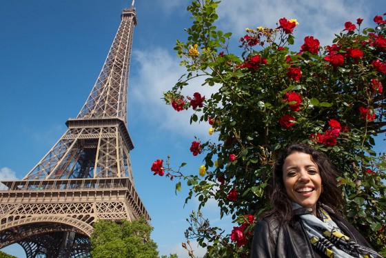 Champ de Mars Vacation Photoshoot