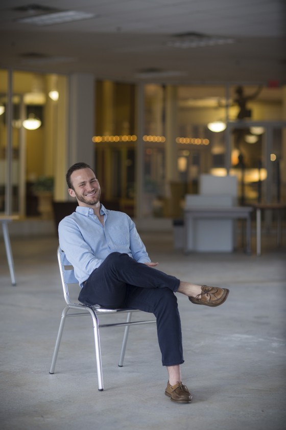 Portrait of a startup founder.
