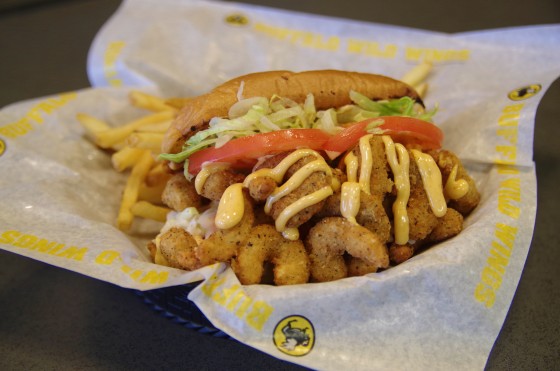 Buffalo Wild Wings - Shrimp Po' Boy - training image